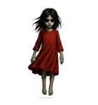 赤い服の女鬼1（個別スタンプ：32）