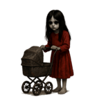 赤い服の女鬼1（個別スタンプ：35）