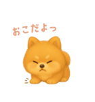 ポメラニアンスタンプ【日本語】（個別スタンプ：13）
