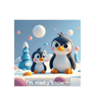 親子ペンギンの日常(英語バージョン)（個別スタンプ：20）