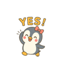 ペン美のよく使う日常LINE英語版（個別スタンプ：12）