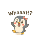 ペン美のよく使う日常LINE英語版（個別スタンプ：19）