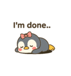ペン美のよく使う日常LINE英語版（個別スタンプ：23）