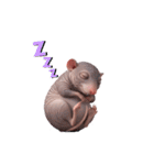 毎日可愛いハダカデバネズミ（個別スタンプ：30）