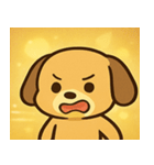 キラキラしっぽのイヌ@SFW（個別スタンプ：3）
