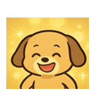キラキラしっぽのイヌ@SFW（個別スタンプ：4）