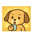 キラキラしっぽのイヌ@SFW（個別スタンプ：12）