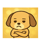 キラキラしっぽのイヌ@SFW（個別スタンプ：14）