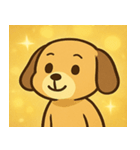 キラキラしっぽのイヌ@SFW（個別スタンプ：15）