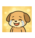 キラキラしっぽのイヌ@SFW（個別スタンプ：17）