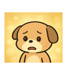 キラキラしっぽのイヌ@SFW（個別スタンプ：18）