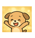 キラキラしっぽのイヌ@SFW（個別スタンプ：19）