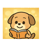 キラキラしっぽのイヌ@SFW（個別スタンプ：28）