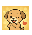 キラキラしっぽのイヌ@SFW（個別スタンプ：32）