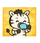 キラキラしましまシマウマ@SFW（個別スタンプ：5）