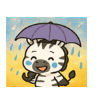 キラキラしましまシマウマ@SFW（個別スタンプ：10）