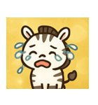 キラキラしましまシマウマ@SFW（個別スタンプ：20）