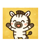 キラキラしましまシマウマ@SFW（個別スタンプ：23）