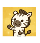 キラキラしましまシマウマ@SFW（個別スタンプ：24）