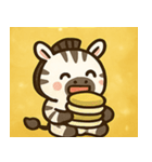 キラキラしましまシマウマ@SFW（個別スタンプ：25）