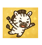 キラキラしましまシマウマ@SFW（個別スタンプ：29）