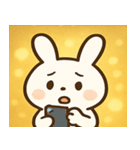 キラキラみみのウサギ@SFW（個別スタンプ：7）
