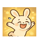 キラキラみみのウサギ@SFW（個別スタンプ：19）