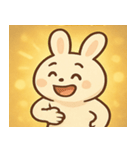 キラキラみみのウサギ@SFW（個別スタンプ：29）
