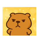 キラキラまったりカピバラ@SFW（個別スタンプ：2）