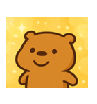 キラキラまったりカピバラ@SFW（個別スタンプ：4）