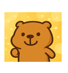 キラキラまったりカピバラ@SFW（個別スタンプ：6）