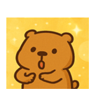 キラキラまったりカピバラ@SFW（個別スタンプ：12）