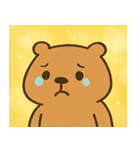 キラキラまったりカピバラ@SFW（個別スタンプ：20）