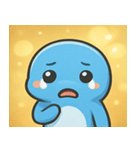 キラキラひれのイルカ@SFW（個別スタンプ：20）