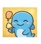 キラキラひれのイルカ@SFW（個別スタンプ：25）