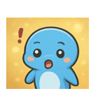 キラキラひれのイルカ@SFW（個別スタンプ：30）