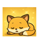キラキラしっぽのキツネ@SFW（個別スタンプ：9）