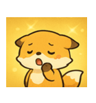 キラキラしっぽのキツネ@SFW（個別スタンプ：11）