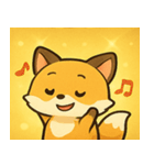 キラキラしっぽのキツネ@SFW（個別スタンプ：12）