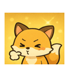 キラキラしっぽのキツネ@SFW（個別スタンプ：13）