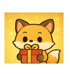 キラキラしっぽのキツネ@SFW（個別スタンプ：15）