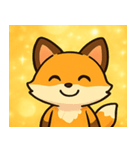 キラキラしっぽのキツネ@SFW（個別スタンプ：17）
