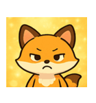 キラキラしっぽのキツネ@SFW（個別スタンプ：18）