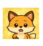 キラキラしっぽのキツネ@SFW（個別スタンプ：19）