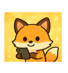 キラキラしっぽのキツネ@SFW（個別スタンプ：26）