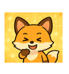 キラキラしっぽのキツネ@SFW（個別スタンプ：28）