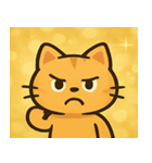 キラキラひげのネコ@SFW（個別スタンプ：2）