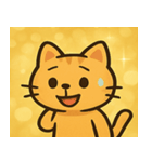 キラキラひげのネコ@SFW（個別スタンプ：7）