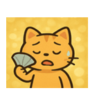 キラキラひげのネコ@SFW（個別スタンプ：11）