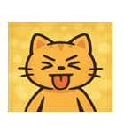 キラキラひげのネコ@SFW（個別スタンプ：15）